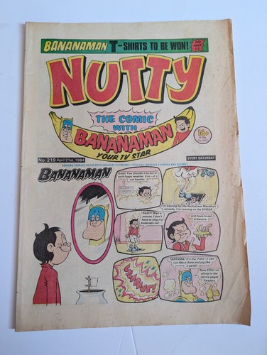 Nutty comic 219 april 21st - nutty,