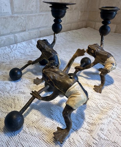 Antique vienna bronze frog - vienna,