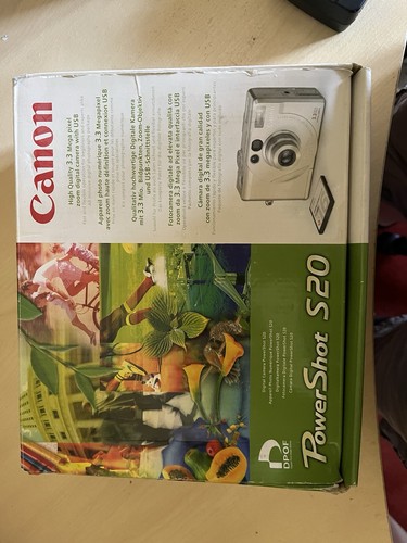 Canon powershot s20 3mp - canon,