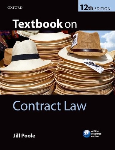 Textbook contract law - textbook, on