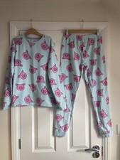 Girls M&S Percy Pig Long Sleeve Pyjamas PJs Age 12-13 yrs