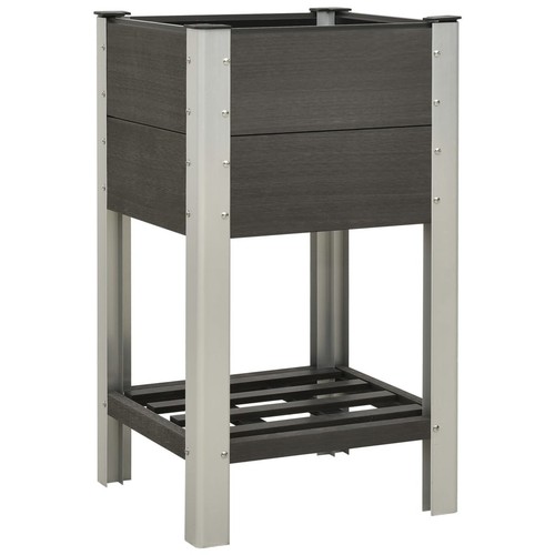 Garden raised bed - raised, shelf