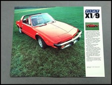 1976 Fiat X19 X1/9 Vintage
