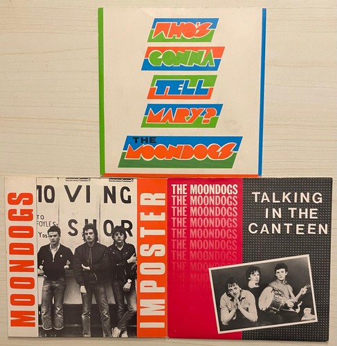 The moondogs vinyl - 3x, 7"