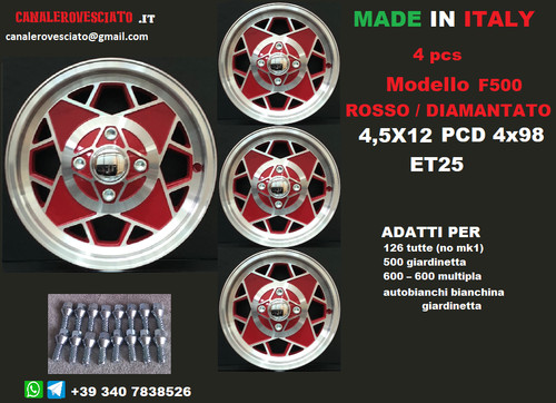 Alloy wheels 4x98 - alloy,
