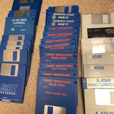 Loose Atari ST Floppy Discs