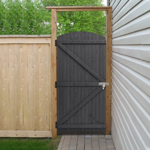 Grey 90x210cm arch - grey,