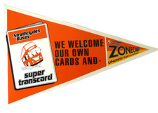 STRATHCLYDE`S BUSES SUPER TRANSCARD WINDOW ADVERT LARGE STICKER (12 x 9 inches)