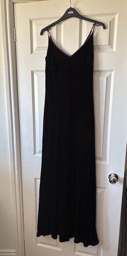 Vintage burgundy dress - vintage,