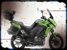 A4 Metal Sign motorbike versys 1000 grand tourer Kawasaki