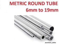 Aluminium round tube - tube, metric