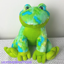 10" 2001 Bear Factory frog soft toy plushie