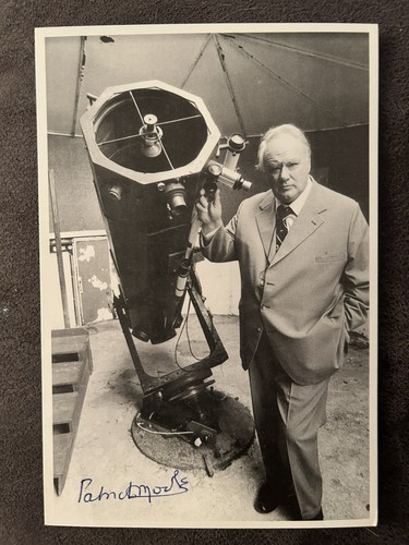 Signed photo patrick moore - signed,