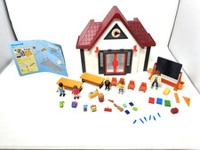 Playmobil City Life 6865 School House, nearly complete + extras