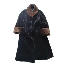 Faux Fur Coat Women Large