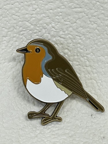 Robin bird pin - pin, brooch