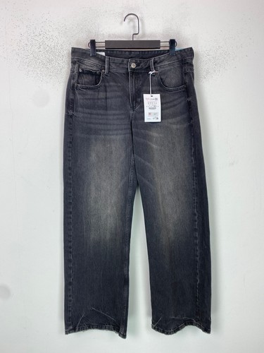 Pull bear black washed - black,