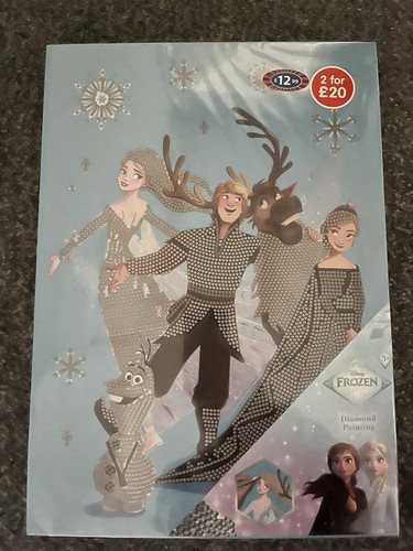 Frozen crystal art canvas wall - frozen,