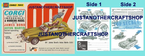 Corgi toys 261 james - 261,