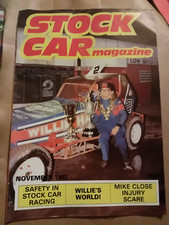 BRISCA F1/F2 STOCK CARS  STOCK CAR MONTHLY MAGAZINE NOVEMBER 1982 VGC