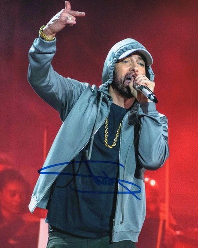 Eminem autographed signed - autographed,