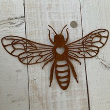 Rusty Metal Butterfly Bee