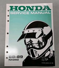 Honda NX250 Service Shop