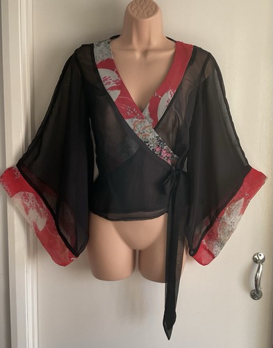 Women sheer black cropped - women’s,