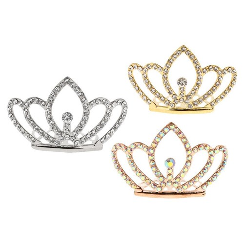 Sparkling rhinestone tiara - rhinestone,