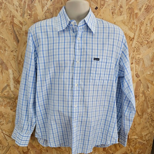 Façonnable blue white plaid - white,