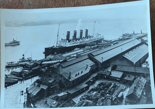 Vintage photograph cunard - photograph, four