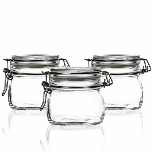 500ml fido clip top glass - fido,