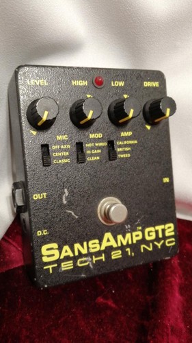 Tech21 sansamp gt2 - gt2, pedal