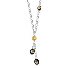 Sterling Silver Multicolor