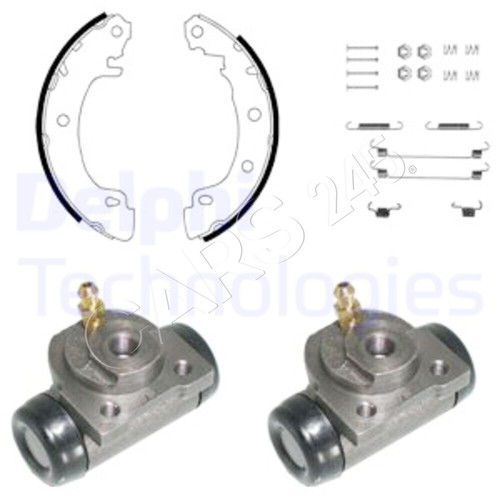 Delphi brake shoe set for - brake,