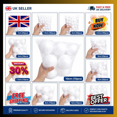 Mini polystyrene foam - polystyrene, balls
