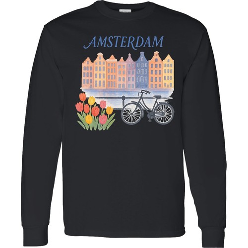Inktastic amsterdam cityscape - amsterdam,