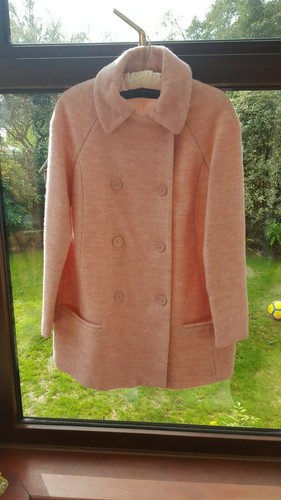 Zara pink coat size - pink,