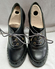 RADLEY LONDON, LADIES BLACK LEATHER SHOES UK SIZE 8 (EU41) WORN ONCE, FAST POST!