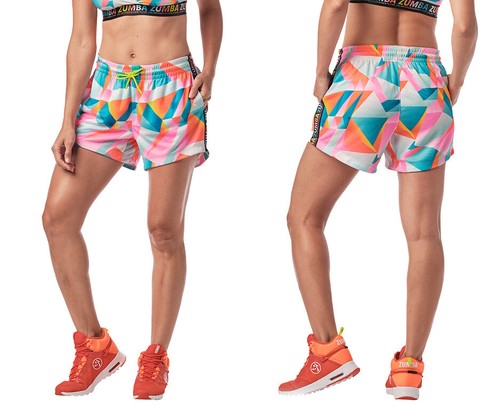 Zumba dance color shorts - dance,