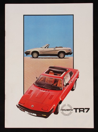 Vintage triumph tr7 car - vintage,