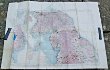 RAF WW2 Map Ordnance Survey Aeronautical Aircraft Air Force The Borders