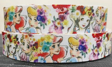 DISNEY PRINCESS RIBBON GROSGRAIN PER YARD 25mm wide Crafts Cake Decoration Bows