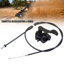 46.5" Thumb Lever Accelerator Throttle Cable For 150 110cc 125cc 250cc Quad ATV