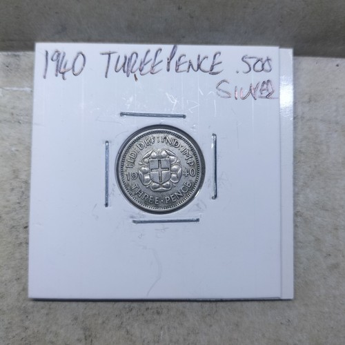 1940 threepence king - 3d, 3p
