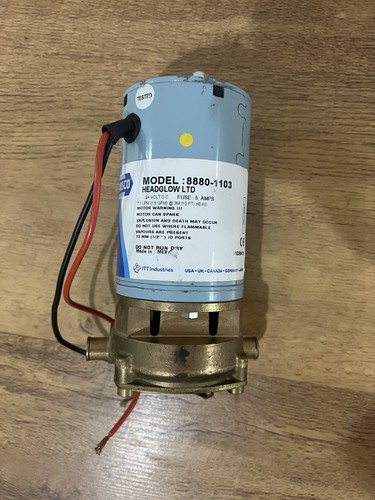 Jabsco pump model - jabsco, 8880-1103