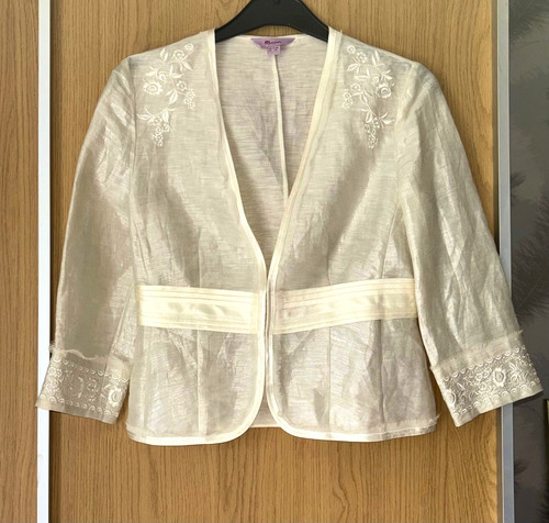 Monsoon silk linen cream - monsoon,