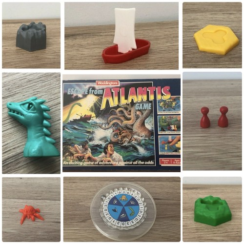 Escape from atlantis board - escape,