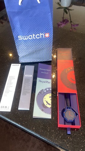 Swatch royal pop - orenji, hachi