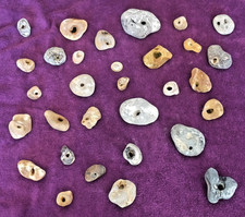 30 x Rare Natural Hag Stones